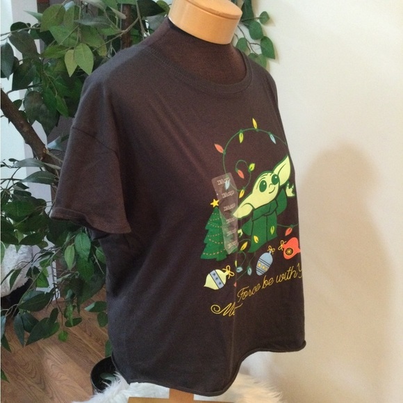 Fifth Sun Star Wars Mandalorian semi cropped short sleeve tee XL - Picture 2 of 10